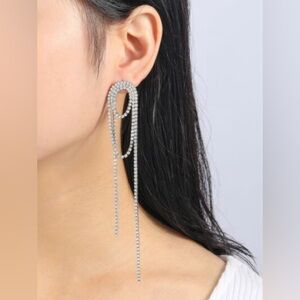 Torrid Silver Chain Dangle Earrings